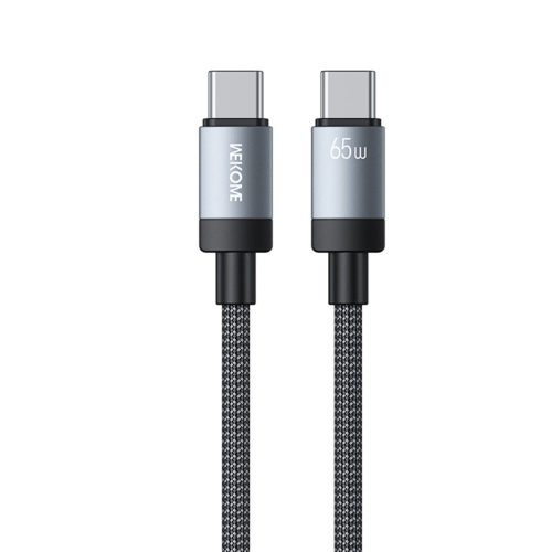 Καλώδιο Φόρτισης WK WDC-98 USB-C to USB-C PD 65W 1m Μαύρο