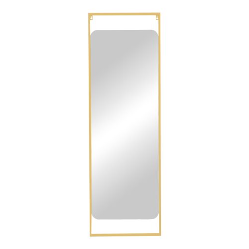 Καθρέπτης Piza pakoworld χρυσό μέταλλο 45x2x140εκ