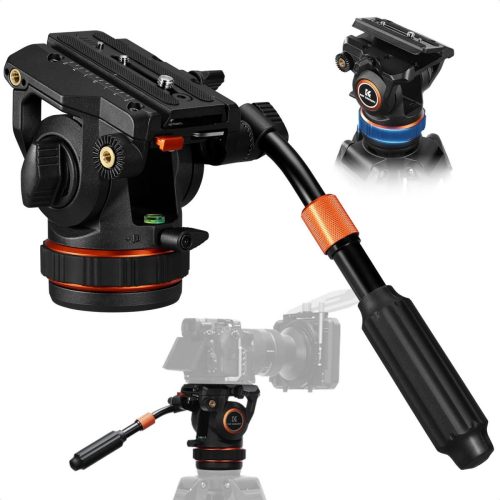 K&F Concept BV50 Video Fluid Tripod Head (KF31.125)