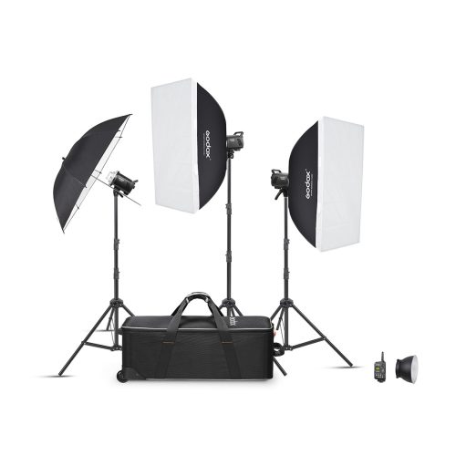 Godox MS200D-KIT - Manual Studio Flash Kit με 3x200Ws με ενσωματωμένη ραδιοσυχνότητα