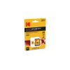 Kodak 32GB microSD card in yellow packaging on display, with adapter image visible on the package (informational)