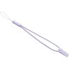 Lavender Instax wrist strap with looped cord and 'instax' logo on the end.