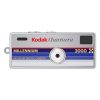 Kodak Charmera Millennium 2000 keychain digital camera with blue stripe design