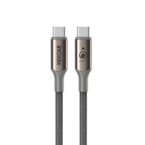 Καλώδιο Φόρτισης WK WDC-C23 USB-C σε USB-C 140W 1.2m Γκρι