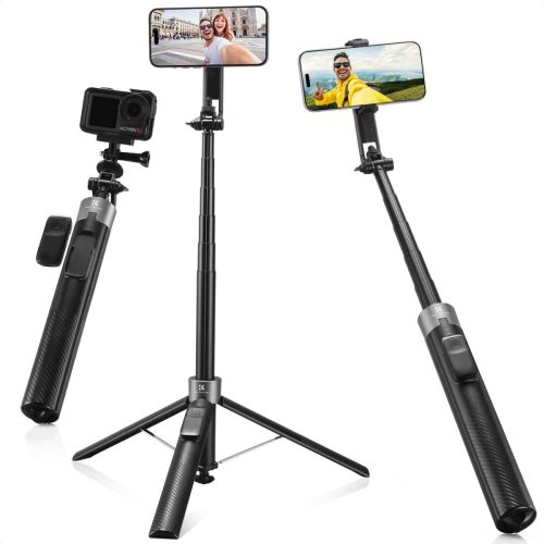 K&F Concept MS52 Magnetic Selfie Stick Τρίποδο με Τηλεχειριστήριο (KF15.0015)