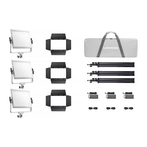 Godox Litemons LP600Bi K3 – Bi-Color 60W LED Light Panel 3 Light Kit