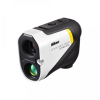 Nikon CoolShot Pro II stabilized golf rangefinder with dual lenses and black/yellow body image shown for product listing