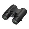 Black Nikon binoculars with a central focus wheel, 8x30, waterproof design.