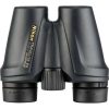 Nikon Trailite EX 10x25 waterproof binoculars with a central focusing wheel, shown from front-on.