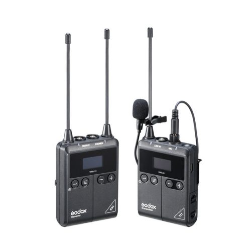 Godox WMicS1-Kit1 - UHF Kit Ασύρματου μικροφώνου πέτου (1Tx + 1Rx)