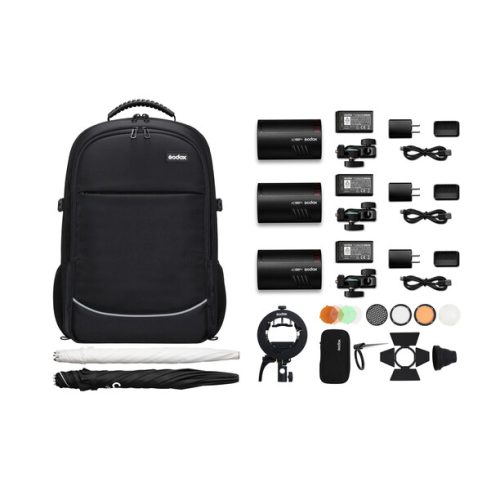 Godox AD100Pro-K3  – AD100Pro TTL Pocket Flash 100ws 3-Light Kit