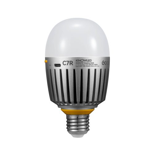 Godox C7R – KNOWLED RGBWW Λάμπα Ε27 με ενσωματωμένη μπαταρία