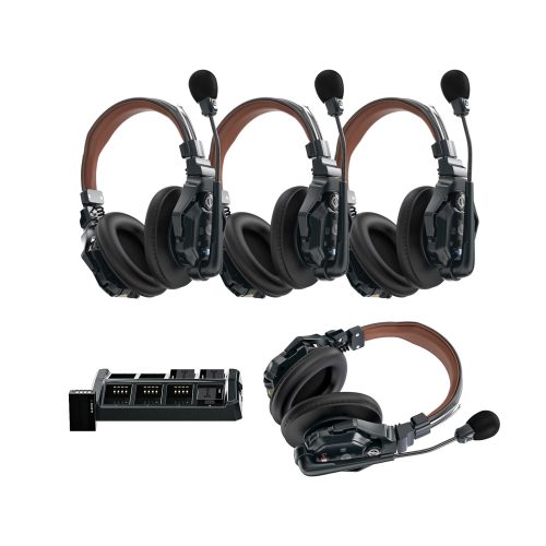 Hollyland Solidcom C1 Pro-4SDH – 4πλό σύστημα ασύρματων ακουστικών ενδοεπικοινωνίας Full-duplex (Double-Ear Version)