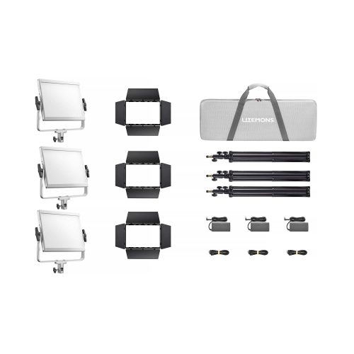 Godox Litemons LP1200R K3 – RGB 120W LED Light Panel - 3 Light Kit