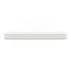 White Sonos soundbar with a subtle perforated grille and centered logo on a white background