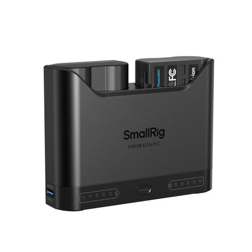 SmallRig 5486 – Σετ 2 Μπαταριών για Nikon EN-EL15c με Διπλό Φορτιστή USB-C