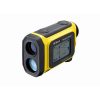 Nikon Forestry Pro II handheld laser rangefinder with yellow and black housing and dual lenses at the front.