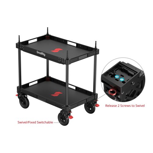 SmallRig MD5991 - 90cm Lightweight Video Production Camera Cart (Lite)