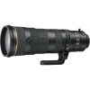 Black telephoto zoom lens with a built-in tripod collar and textured grip for easy handling.