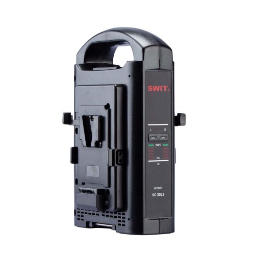 Swit S-302S - Διπλός φορτιστής για μπαταρίες V-mount
