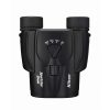 Black Nikon Sportstar Zoom binoculars facing forward with central focus wheel and adjustable eyepieces, brand visible on sides