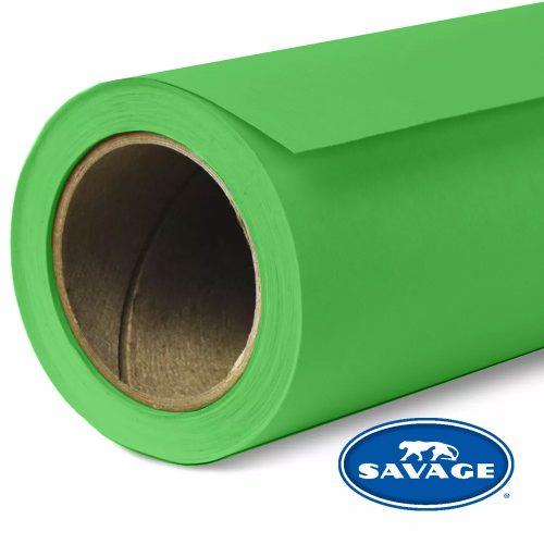 Savage 46-12 – Χάρτινο Φόντο 2.72x11m 46 Tech Green (Green Screen / Chroma Key)
