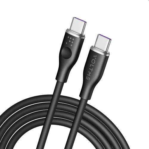Voltme Powerlink Moss Series CTC 5A/100W 1,8m (black) - Καλώδιο USB-C