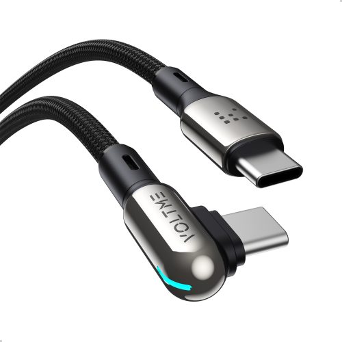 Voltme Powerlink Stark Series CTC 3A/60W 1,2m (black) - Καλώδιο USB-C