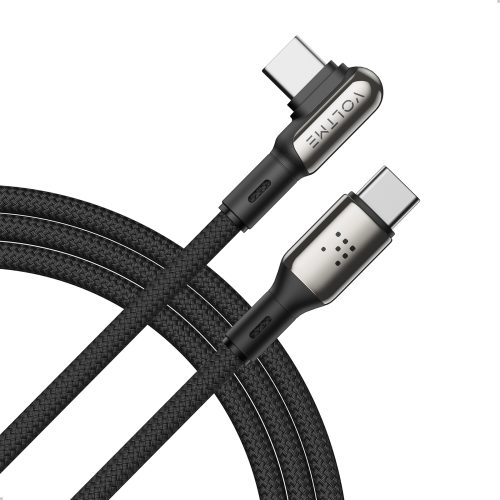 Voltme Powerlink Stark Series CTC 5A/100W 2,0m (black) - Καλώδιο USB-C