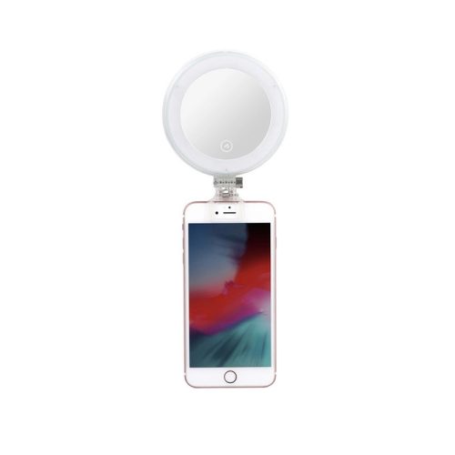 Yongnuo YN08 - LED Light και καθρέφτης μακιγιάζ Ροζ (3200-5500k)