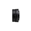 Side view of a black camera zoom lens, labeled DX 16-50mm f/3.5-6.3